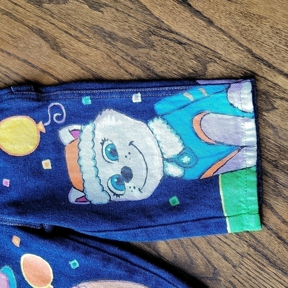 Levi's Jean Overall Paw Patrol Fabric Paint Denim Custom Toddler sz.2-5T Unisex - Picture 5 of 16